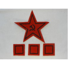 КОМАНДИР БАТАЛЬОНА, нарукавные знаки различия РККА, обр. 1919 г..